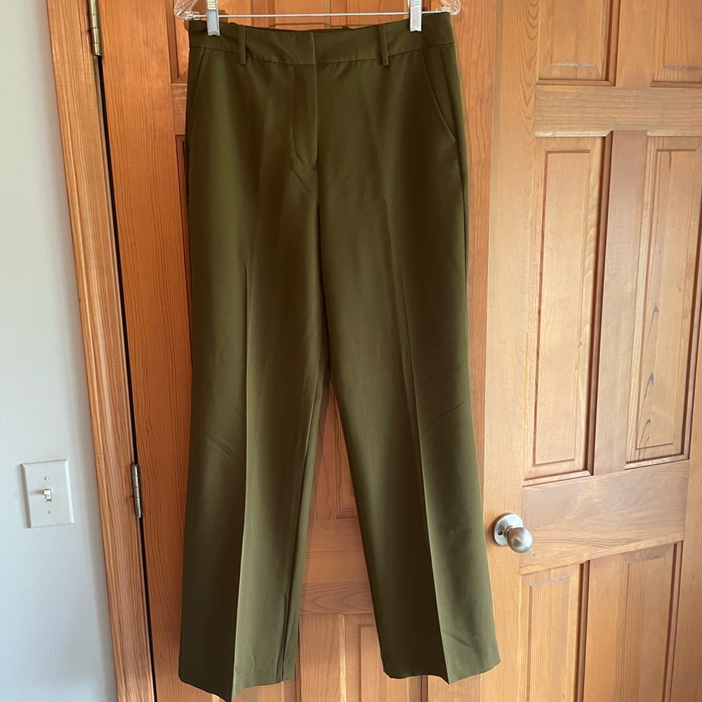 Olive Green Worthington Trouser